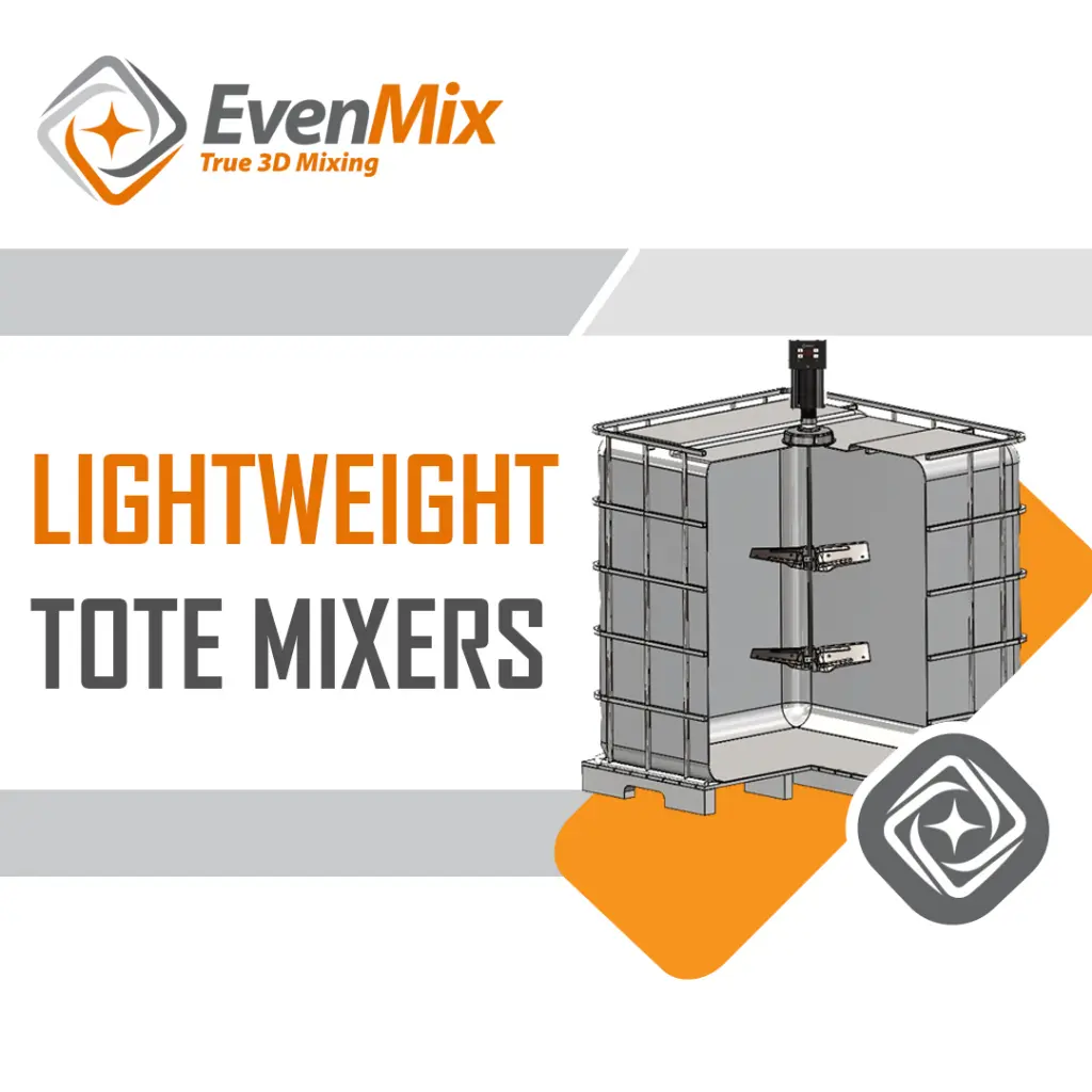Why Most IBC Tote Mixers Require a Forklift and Why EvenMix Doesn’t