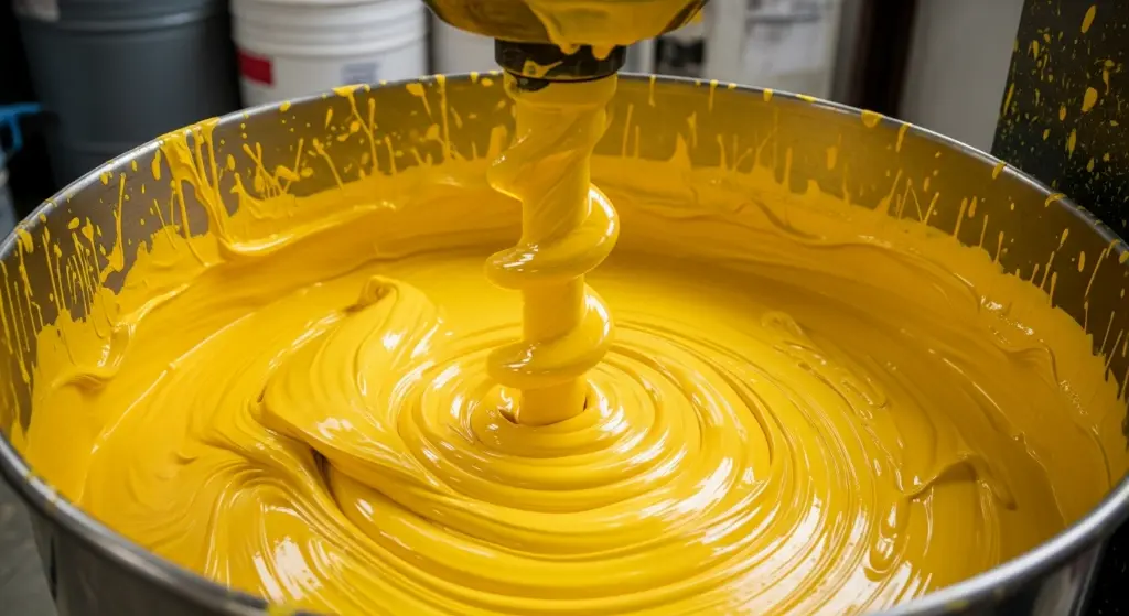 Paint Mixing Mechanism Paint Mixing Mechanism